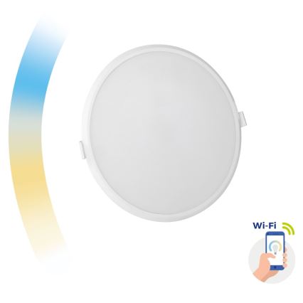 LED Dimbar infälld belysning ALGINE LED/22W/230V Wi-Fi Tuya rund