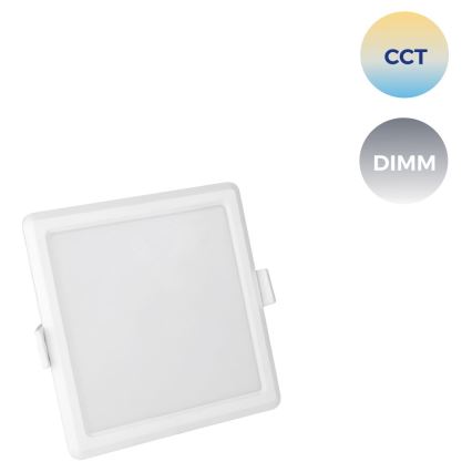LED Dimbar infälld belysning ALGINE LED/6W/230V Wi-Fi Tuya fyrkantig