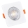 LED Dimbar infälld belysning KENT LED/3/5/7W/230V 3000/4000/6000K 9x9 cm vit