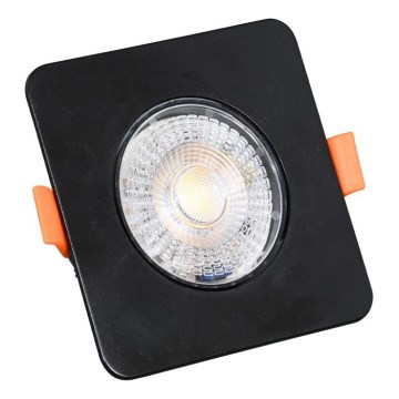 LED Dimbar infälld belysning KENT LED/3/5/7W/230V3000/4000/6000K 9x9 cm svart