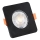 LED Dimbar infälld belysning KENT LED/3/5/7W/230V3000/4000/6000K 9x9 cm svart