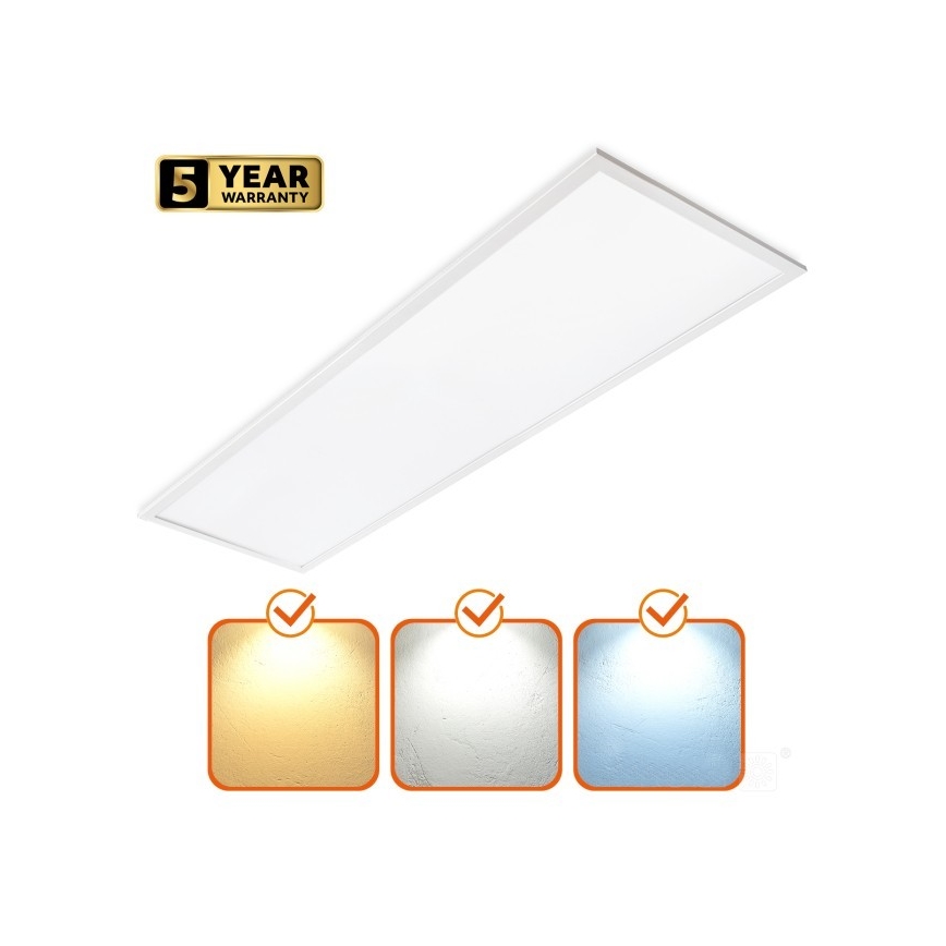 LED dimbar infälld panel CAPRI LED/25/36/40W/230V 3000/4000/5700K IP44 30x120 cm