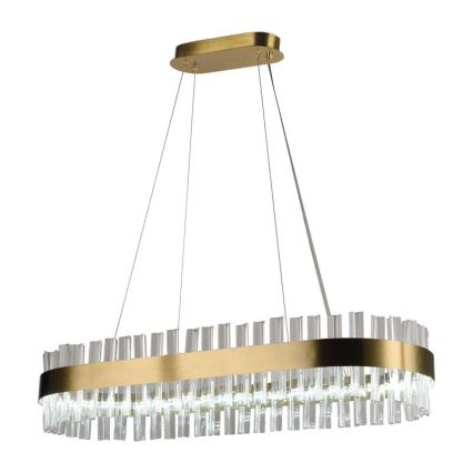 LED Dimbar kristallkrona på kabel LED/45W/230V 3000-6500K + fjärrkontroll