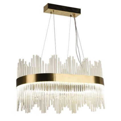 LED Dimbar kristallkrona på kabel LED/70W/230V 3000-6500K + fjärrkontroll