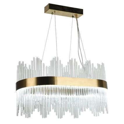 LED Dimbar kristallkrona på kabel LED/70W/230V 3000-6500K + fjärrkontroll