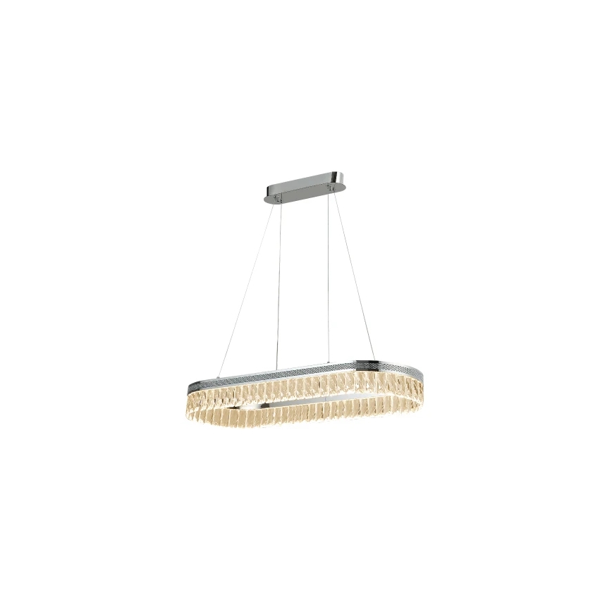 Dimmbar LED-kristallkrona med vajer THALIA LED/50W/230V 3000-6000K + fjärrkontroll