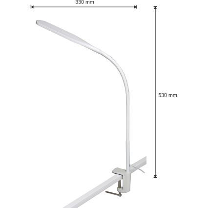 LED Dimbar lampa 3-i-1 LED/10W/230V 3000/4000/6000K CRI 90 vit