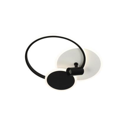 LED Dimbar taklampa LED/65W/230V 3000-6500K vit/svart + fjärrkontroll