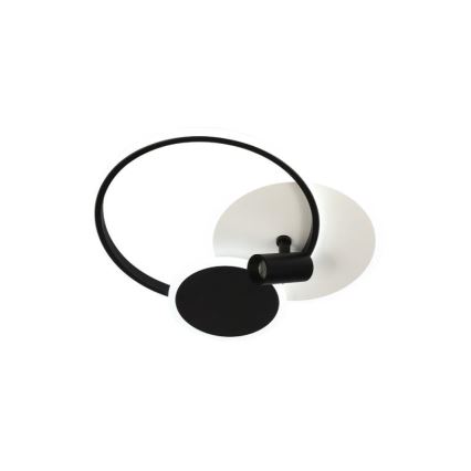 LED Dimbar taklampa LED/65W/230V 3000-6500K vit/svart + fjärrkontroll