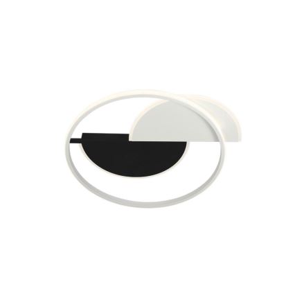 LED Dimbar taklampa LED/70W/230V 3000-6500K vit/svart + fjärrkontroll