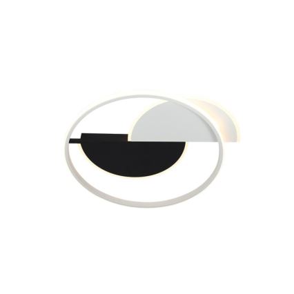 LED Dimbar taklampa LED/70W/230V 3000-6500K vit/svart + fjärrkontroll
