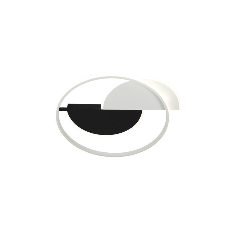 LED Dimbar taklampa LED/70W/230V 3000-6500K vit/svart + fjärrkontroll