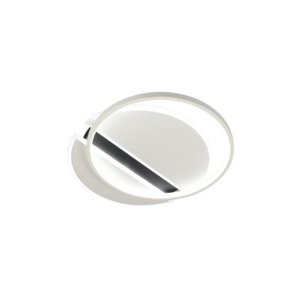 LED Dimbar taklampa LED/80W/230V 3000-6500K vit/svart + fjärrkontroll