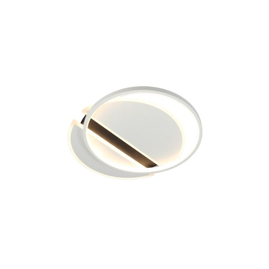 LED Dimbar taklampa LED/80W/230V 3000-6500K vit/svart + fjärrkontroll