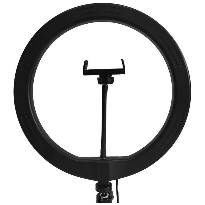 LED Dimbar lampa med stativ och hållare för vloggning LED/10W/5V 3200-5500K