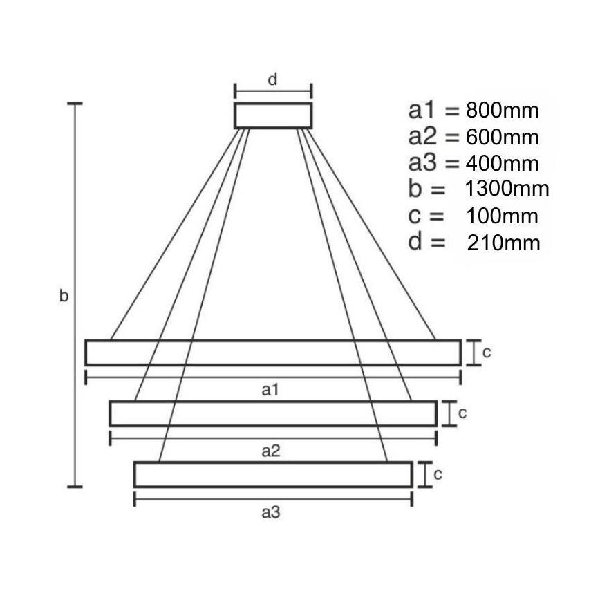 LED Dimbart kristallkrona på kabel LED/115W/230V 3000-6500K blank krom + fjärrkontroll