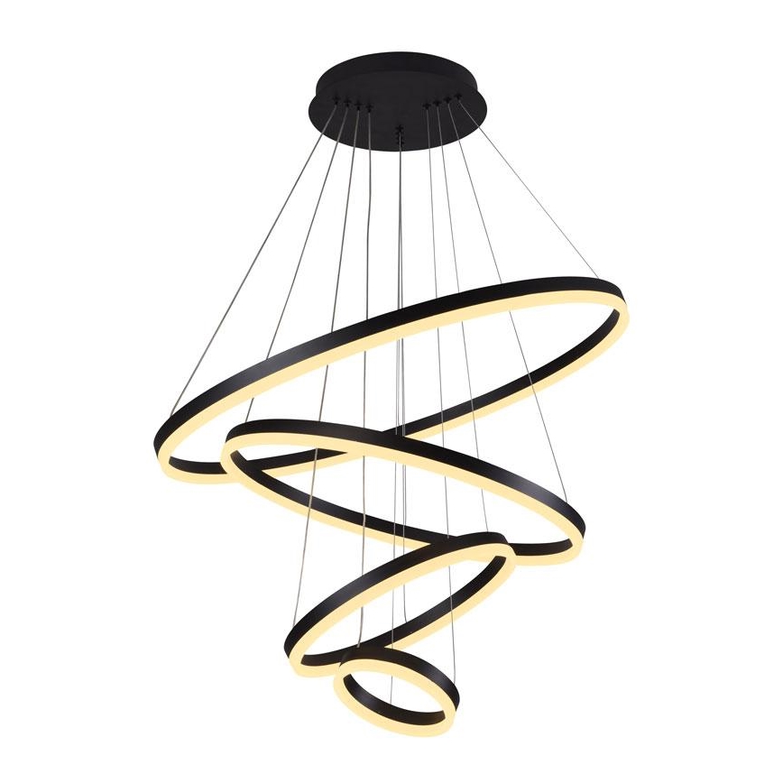LED Dimbar taklampa LED/165W/230V 3000-6500K Ø 80 cm + fjärrkontroll