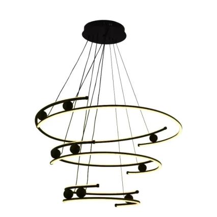 LED dimbar taklampa LED/170W/230V 3000-6500K Ø 80 cm + fjärrkontroll