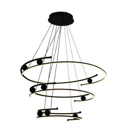 LED dimbar taklampa LED/170W/230V 3000-6500K Ø 80 cm + fjärrkontroll