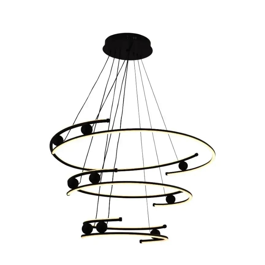 LED dimbar taklampa LED/170W/230V 3000-6500K Ø 80 cm + fjärrkontroll