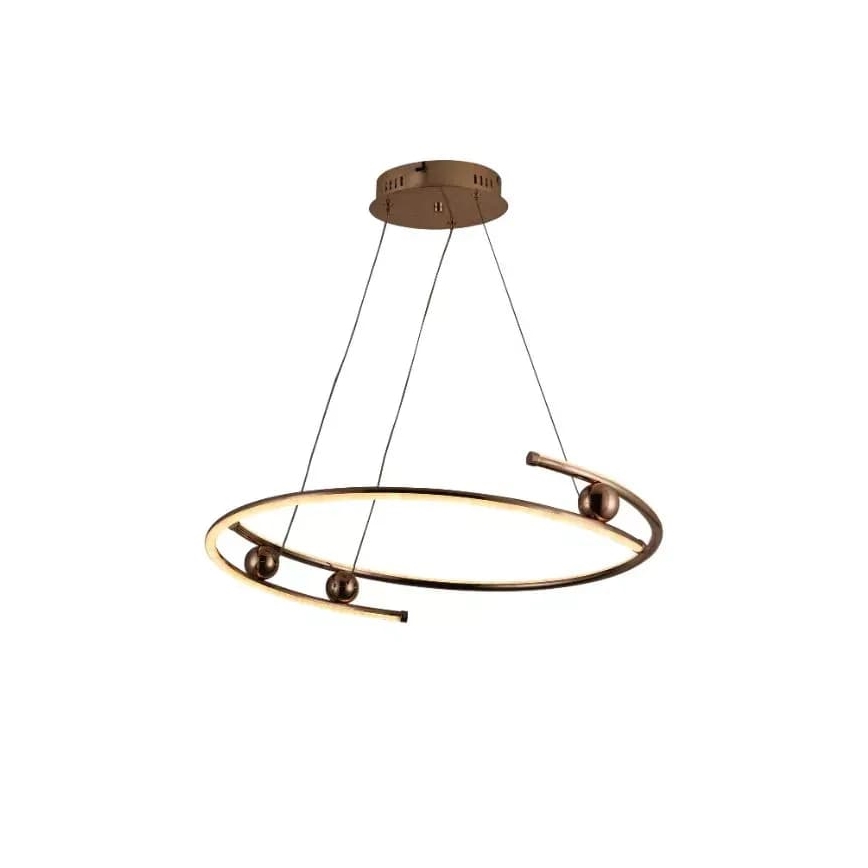 LED Dimbar taklampa LED/50W/230V 3000-6500K Ø 60 cm + fjärrkontroll
