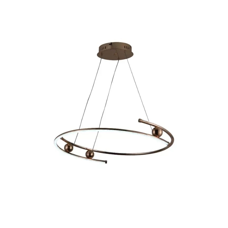 LED Dimbar taklampa LED/50W/230V 3000-6500K Ø 60 cm + fjärrkontroll
