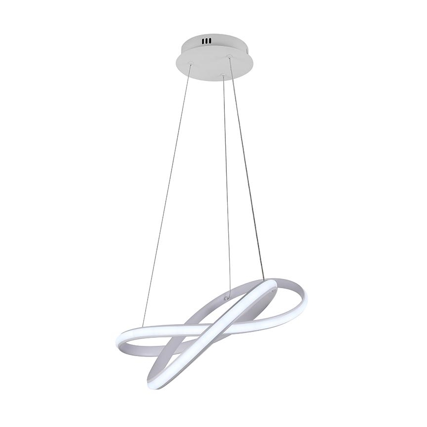 LED Dimbar taklampa LED/70W/230V 3000-6500K Ø 55 cm vit + fjärrkontroll