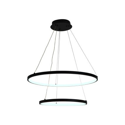 LED Dimbar taklampa LED/75W/230V 3000-6500K Ø 60 cm + fjärrkontroll