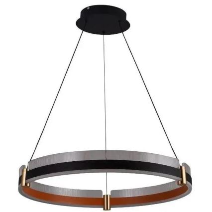 LED dimbar taklampa LED/80W/230V 3000-6500K Ø 60 cm + fjärrkontroll