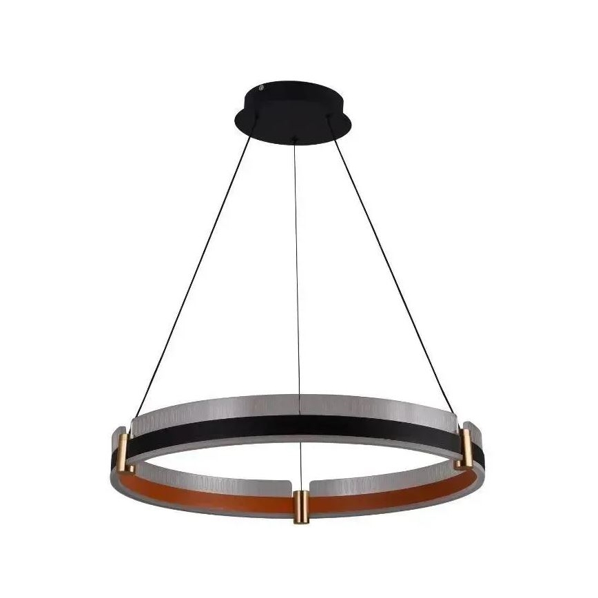 LED dimbar taklampa LED/80W/230V 3000-6500K Ø 60 cm + fjärrkontroll