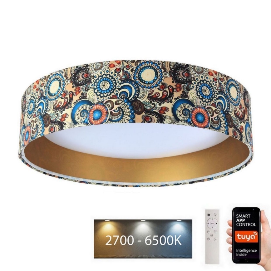 LED Dimbar lampa SMART GALAXY LED/24W/230V diameter 45 cm Wi-Fi Tuya + fjärrkontroll