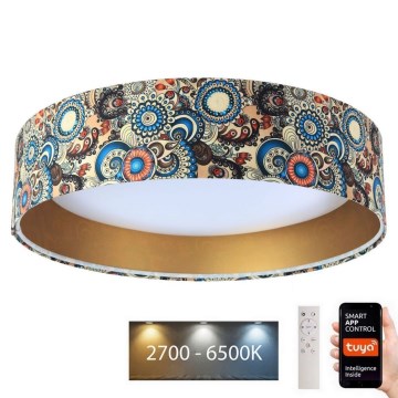 LED Dimbar lampa SMART GALAXY LED/36W/230V diameter 55 cm Wi-Fi Tuya + fjärrkontroll
