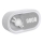 LED Dimbar liten nattlampa med väckarklocka BUNNY LED/1,2W/5V 3000K