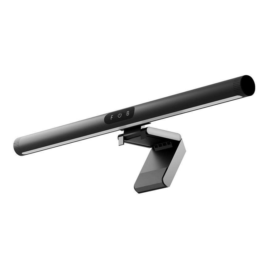 LED Dimbar monitorbelysning LEVANO LED/5W/5V 3000-6000K svart