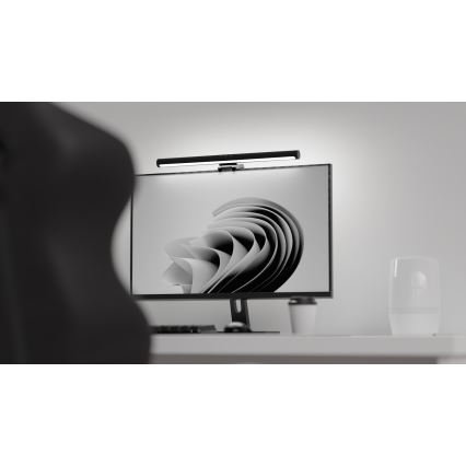 LED Dimbar monitorbelysning LEVANO LED/5W/5V 3000-6000K svart