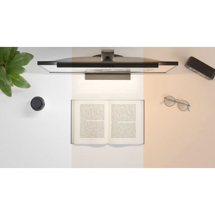 LED Dimbar monitorbelysning LEVANO LED/5W/5V 3000-6000K svart