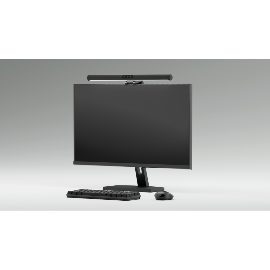 LED Dimbar monitorbelysning LEVANO LED/5W/5V 3000-6000K svart