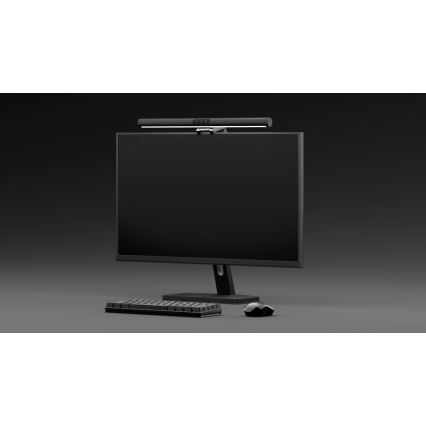 LED Dimbar monitorbelysning LEVANO LED/5W/5V 3000-6000K svart