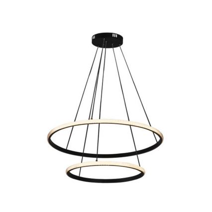 LED-dimbar pendellampa på vajer LED/55W/230V 3000-6500K Ø 60 cm + fjärrkontroll