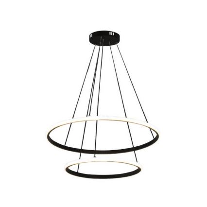 LED-dimbar pendellampa på vajer LED/55W/230V 3000-6500K Ø 60 cm + fjärrkontroll