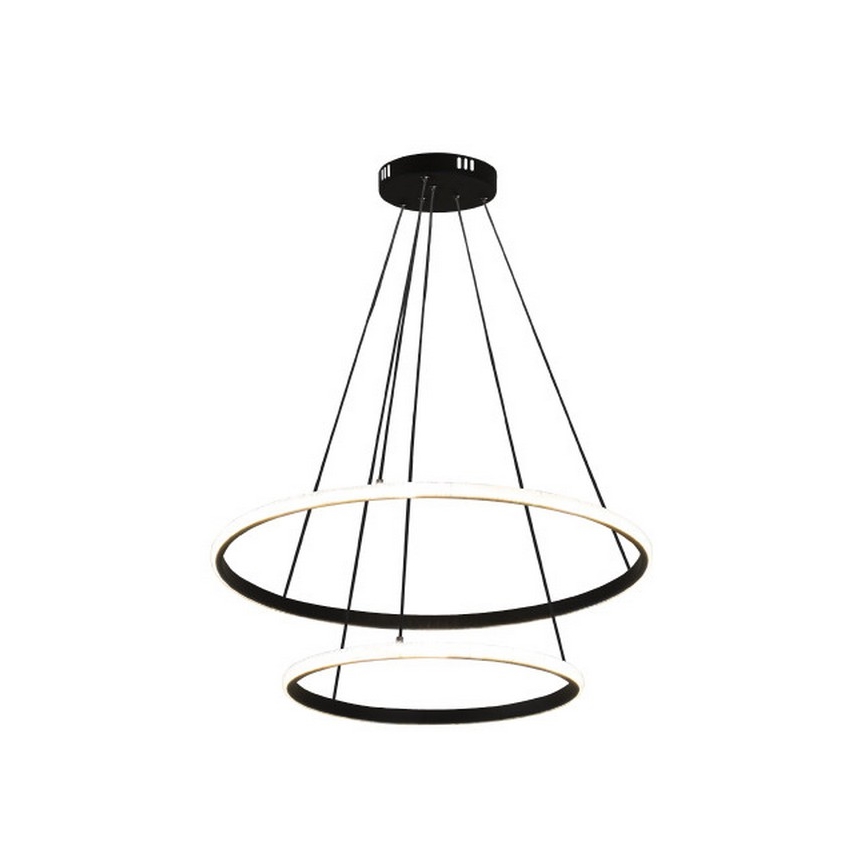 LED-dimbar pendellampa på vajer LED/55W/230V 3000-6500K Ø 60 cm + fjärrkontroll