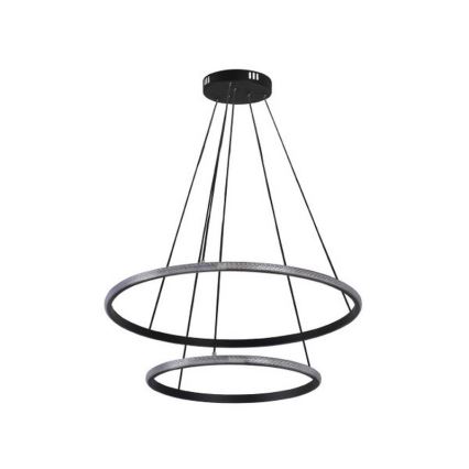 LED-dimbar pendellampa på vajer LED/55W/230V 3000-6500K Ø 60 cm + fjärrkontroll