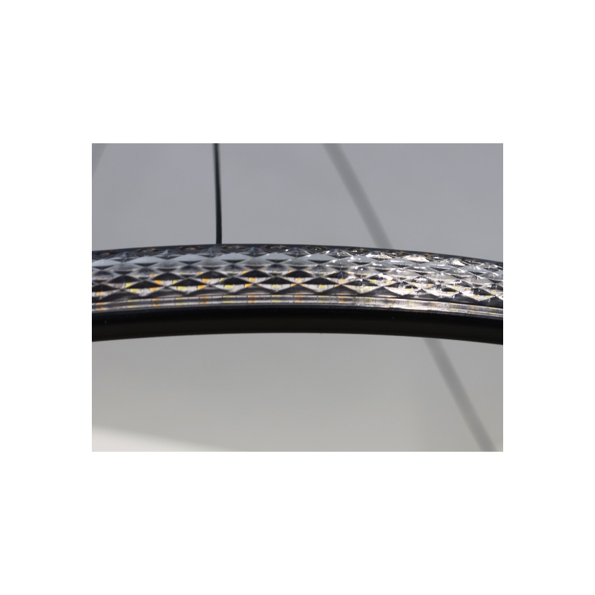 LED-dimbar pendellampa på vajer LED/55W/230V 3000-6500K Ø 60 cm + fjärrkontroll