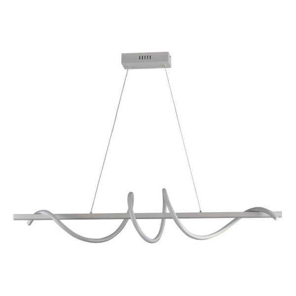 LED dimbar pendellampa på vajer LED/50W/230V 3000-6500K 100 cm + fjärrkontroll