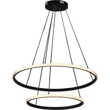 LED-dimbar pendellampa på vajer LED/55W/230V 3000-6500K Ø 60 cm + fjärrkontroll