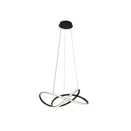 Dimbar LED-pendel på vajer LED/85W/230V 3000–6500K Ø60 cm + fjärrkontroll