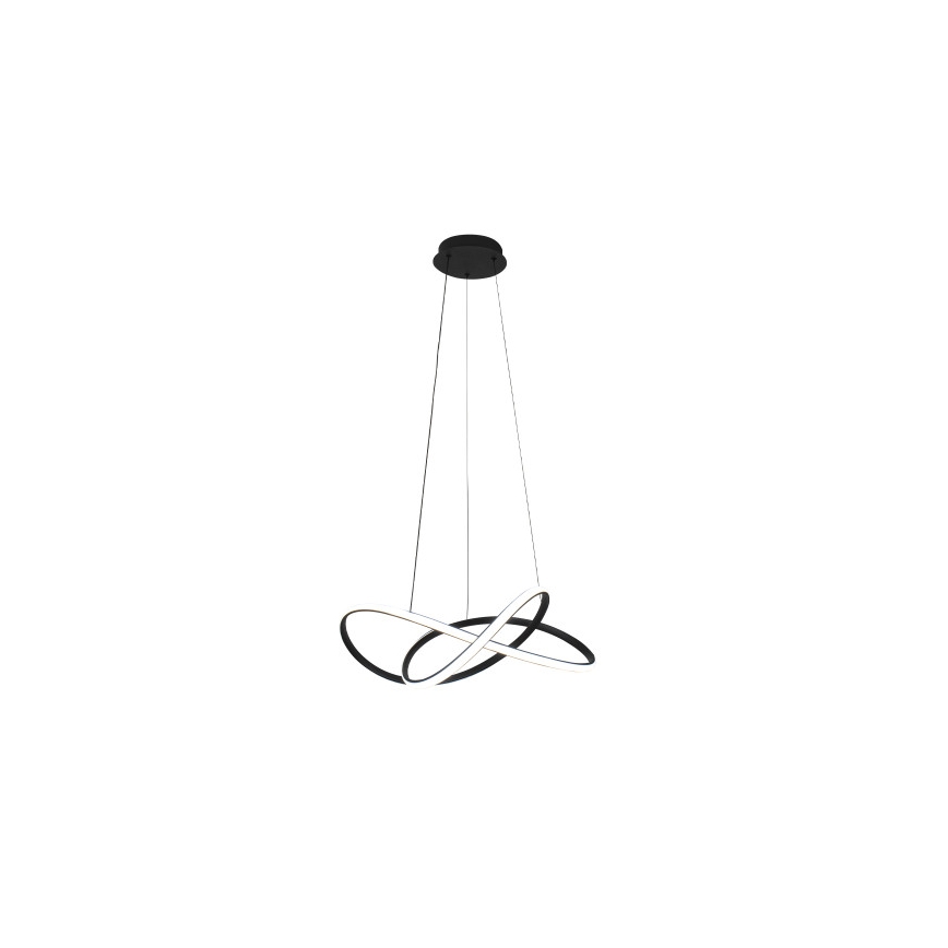 Dimbar LED-pendel på vajer LED/85W/230V 3000–6500K Ø60 cm + fjärrkontroll