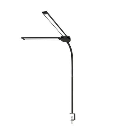 LED dimbar skrivbordslampa USB TENUIX DUO 2xLED/7W/5V 3000-6000K svart