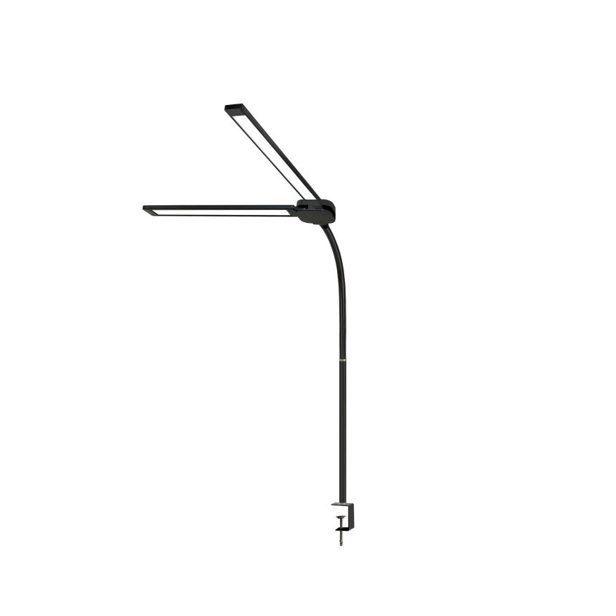 LED dimbar skrivbordslampa USB TENUIX DUO 2xLED/7W/5V 3000-6000K svart