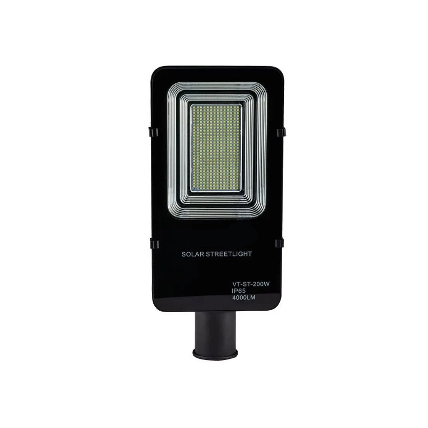 LED Dimbar solcellsgatulampa LED/50W/6,4V 6000K IP65 + Fjärrkontroll